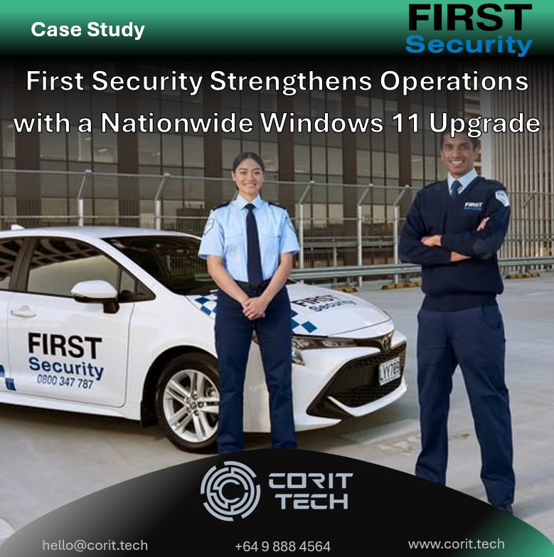First Security Strengthens Operations with a Nationwide Windows 11 Upgrade
