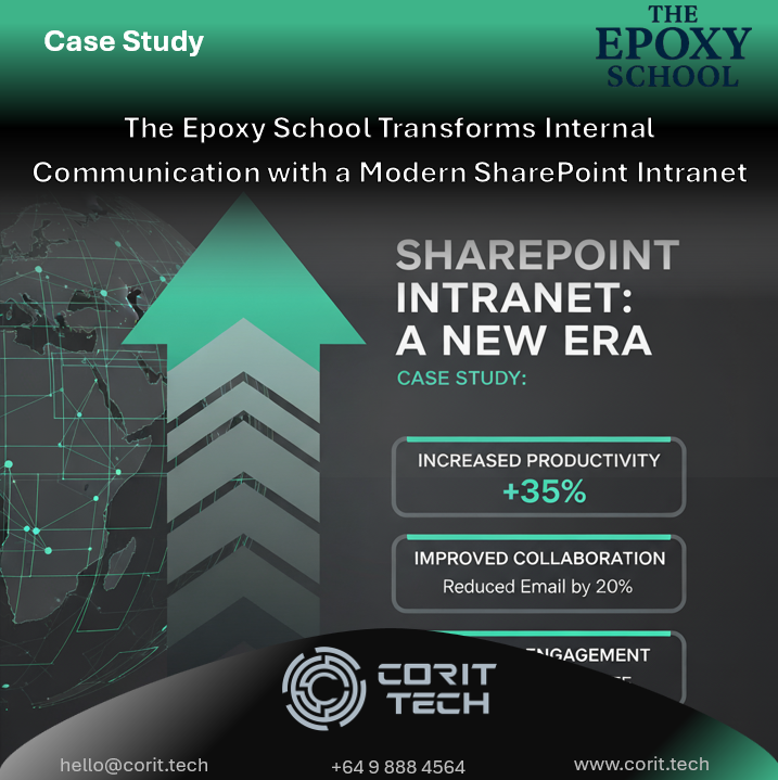 The Epoxy School Transforms Internal Communication with a Modern SharePoint Intranet